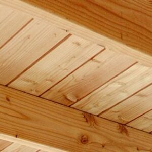 Douglas plank 25x300mm fijn gezaagd