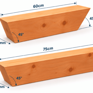Douglas schoor 63x175mm