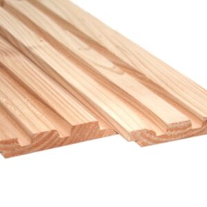 Douglas 18x140mm triple Rhombusprofiel KD