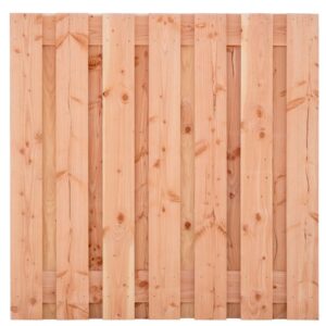 Douglas tuinscherm fijn gezaagd 90x180cm (brede plank)