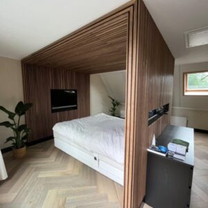 Noten bed ombouw