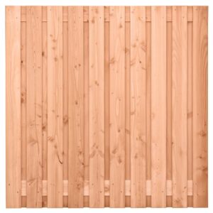 Douglas tuinscherm geschaafd 180x180cm (smalle plank)