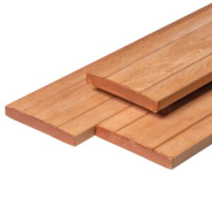 Keruing geschaafde plank 28x190mm