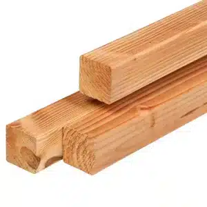 Douglas paal 65x65mm geschaafd