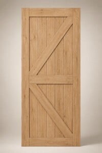 Eiken barnwood deuren
