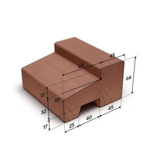 Meranti onderdorpel blank volhout (C) 66x110mm