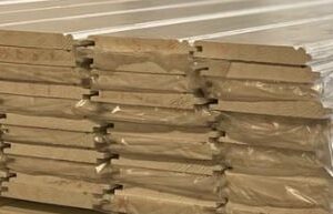 Vuren kraaldeel wit gegrond 18x140mm