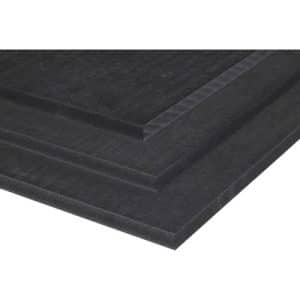 MDF Zwart 61x244cm