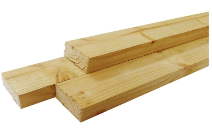 Vuren plafondlat