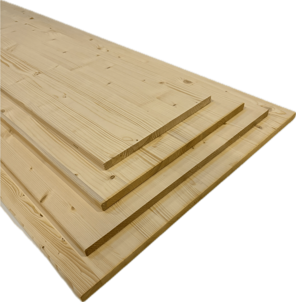 Massief houten panelen