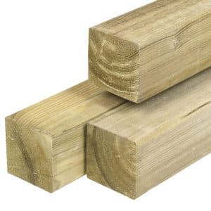 Tuinhout geïmpregneerd
