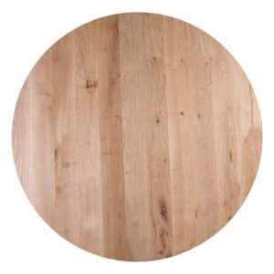 Ronde eiken tafelbladen