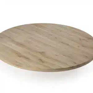 Eiken tafelblad rond