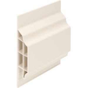 Dakrandsierprofiel 9mm inwendig - Crème - 600cm