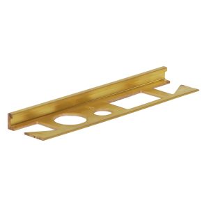 Profloor messing tegelprofiel 8mm - Messing - 250cm