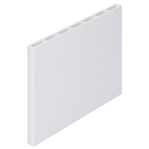 Holkamer platprofiel 120x7mm - Wit - 600cm