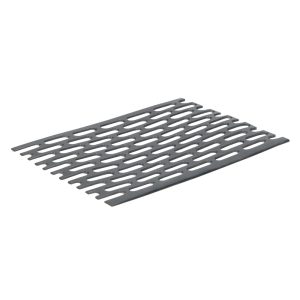 Platprofiel geperforeerd 60x1mm - Zwart - 500cm