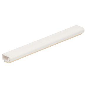 Leidingprofiel zelfklevend 10x5mm - Wit - 260cm