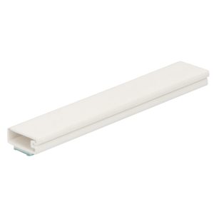 Leidingprofiel zelfklevend 15x6mm - Wit - 260cm