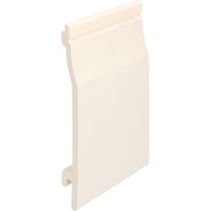 Rabatdeel hardschuim 150mm - Verkeerswit - 600cm