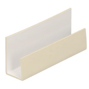 Omrandingprofiel 17,5mm - Verkeerswit - 500cm