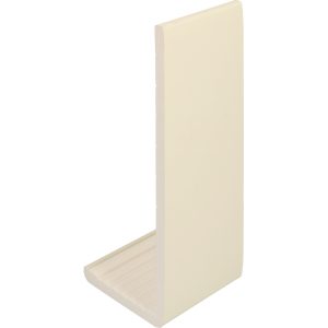 Hoekpaneel 250x90x9mm - Crème - 600cm