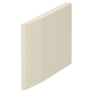 Plint 95x9mm - Crème - 600cm