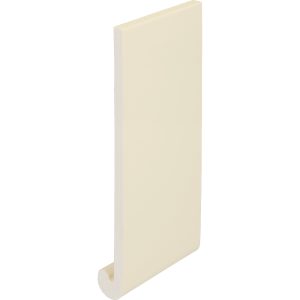 Paneel afgerond 250x25x9mm - Crème - 600cm