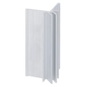 Basis aluminium uitwendig hoekprofiel - Aluminium - 400cm