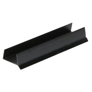 Afdichtingprofiel v. keukenplint 16/18mm - Zwart - 500cm