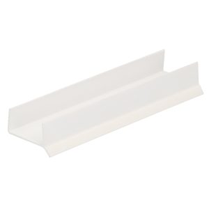 Afdichtingprofiel voor keukenplint 16mm - Wit - 500cm