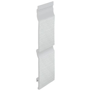Novicell rabat 333mm grove nerf (dubbel) - Alaska wit - 600cm