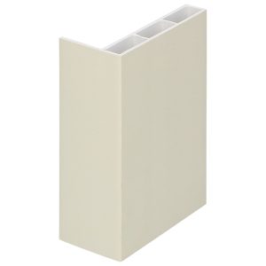 Holkamerprof.60x30x15x1,5mm binnenzijde - Crème (Renolit) - 600cm