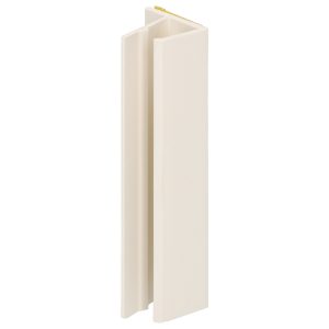 Aanslagprofiel 7/10mm, zelfklevend - Crème - 600cm