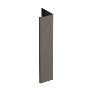 Verlengd eindprofiel 17x44mm Keralit - Licht eiken - 400cm