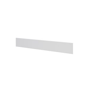 Novaboard Stone Eindkap 400mm (vlak) - Wit