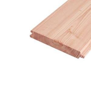Douglas blokhutprofielplank 28x190mm