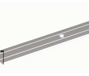 Aluminium trapprofiel, zilver geanodiseerd