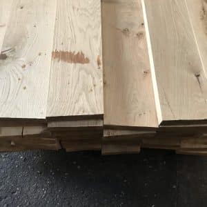 Eiken geschaafd vallend breed 40mm