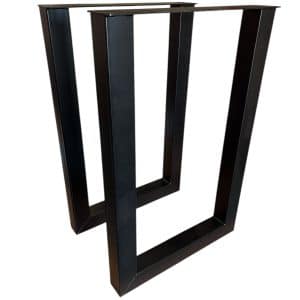 Stalen U-poten bartafel set
