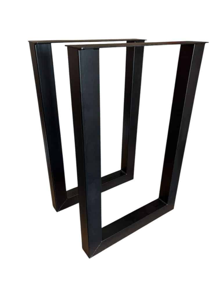 Stalen U-poten bartafel set