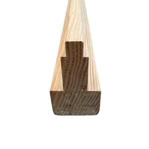 Douglas kozijnhout tussenstijl