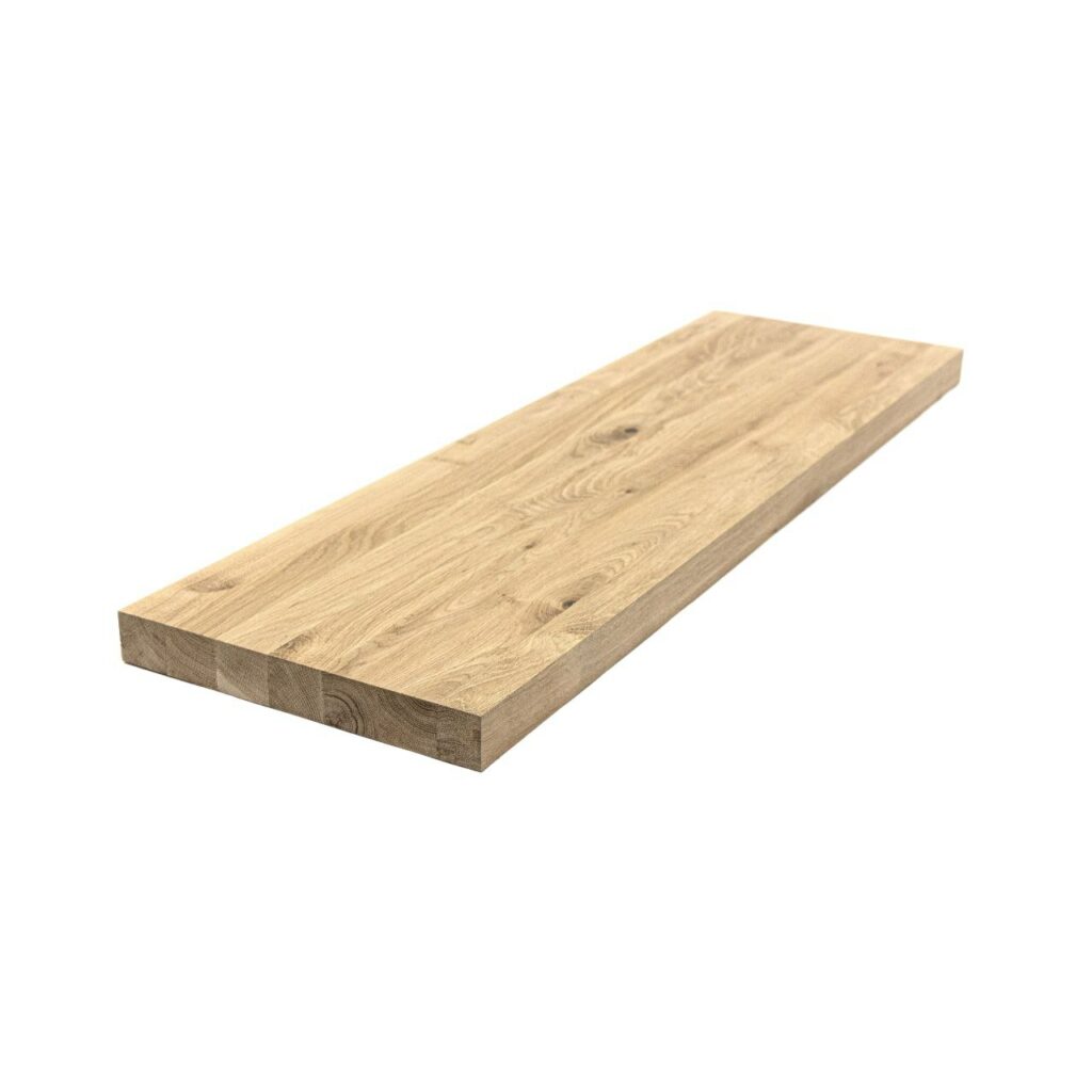 Eiken wandplanken recht