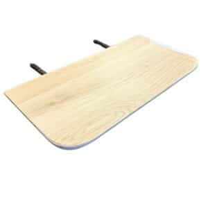 Eiken wandplanken met facet