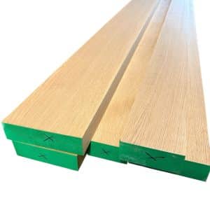 Foutvrij eikenhout 80mm