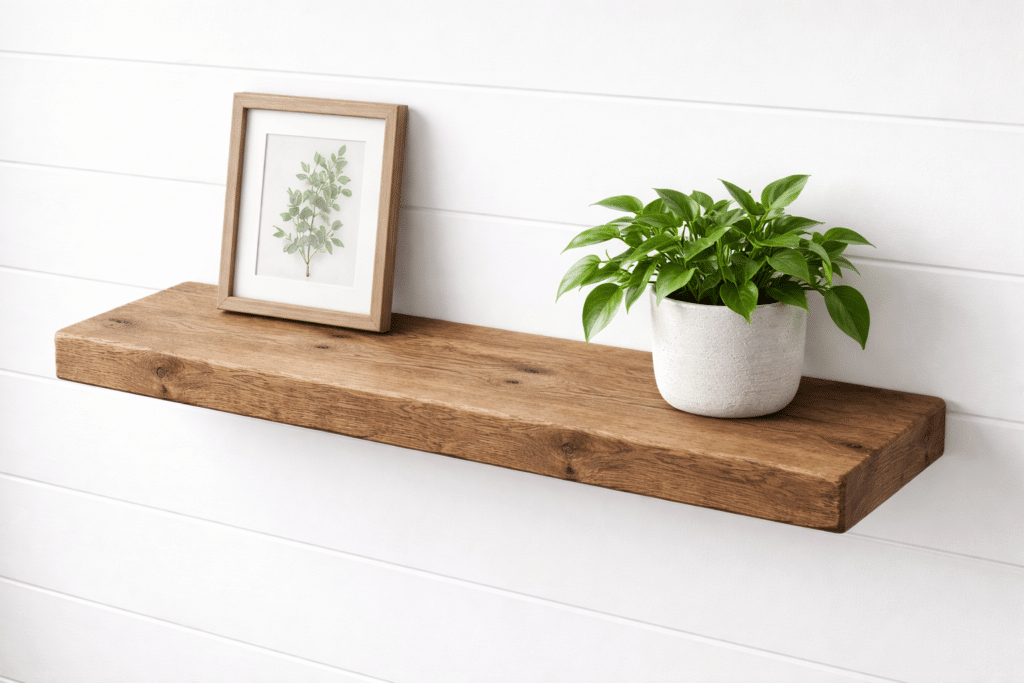 Eiken wandplanken recht rustiek