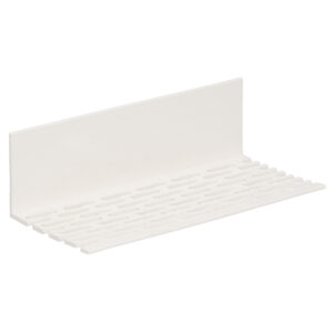 Hoekprofiel geperforeerd 30x30x2mm - Wit -300cm