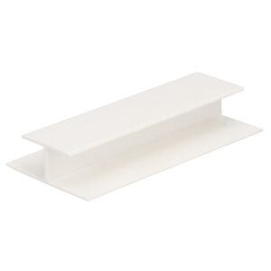 H-verbindingprofiel 13mm - Wit -275cm