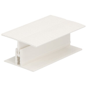 H-verbindingprofiel 2-delig 30mm - Wit -400cm