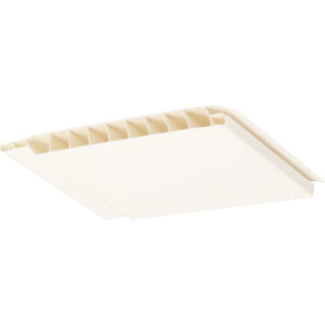 Extra Stabil paneel 100x10mm - Verkeerswit -300cm